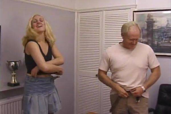 Busty Blonde Honey Gets Her Twat Pounded By A On The Desk - Hot Rod - Usa on cooltits.com